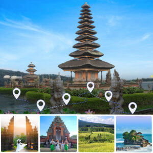 Bali 13h Round Trip Cultural & Scenic: Bedugul, Ulundanu, Jatiluwih, Mengwi, Jungle Gold, Coffee Garden, & The Kecak Spectacle