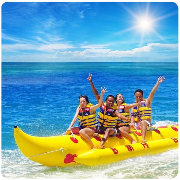 Bali Banana Boat Rides at Nusa Dua Beach