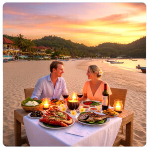 JIMBARAN SUNSET GRILLED SEAFOOD