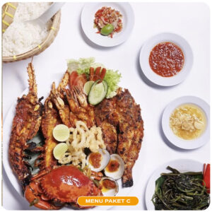 JIMBARAN SUNSET GRILLED SEAFOOD "MENU C"