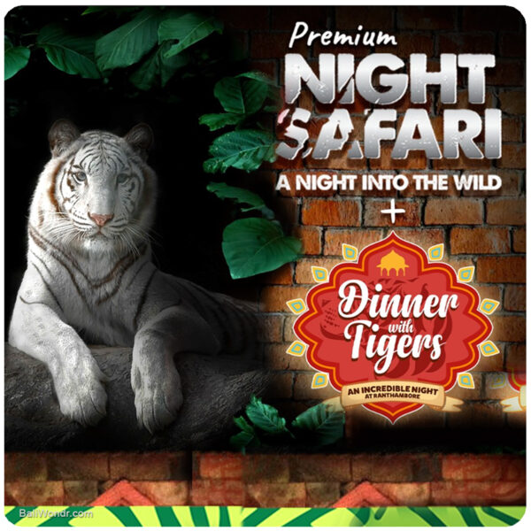 Night Safari Premium + Dinner at Bali Safari and Marine Park