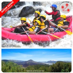 Ubud - Ayung River Rafting Adventure and Kintamani Volcano Tour