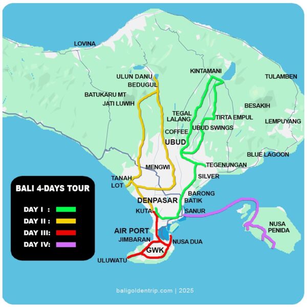 Bali 4-Days Tour Arrangement Deal - Image 2