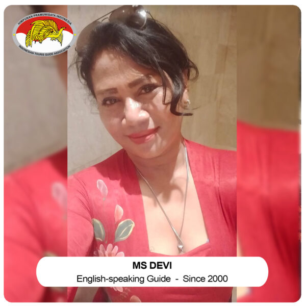 Dewi, Engl.-speaking guide