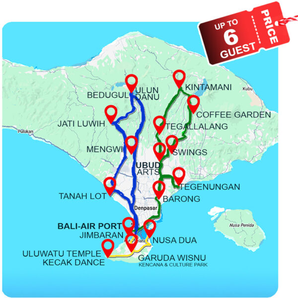 Tours & Transfers Deal 6-Guests