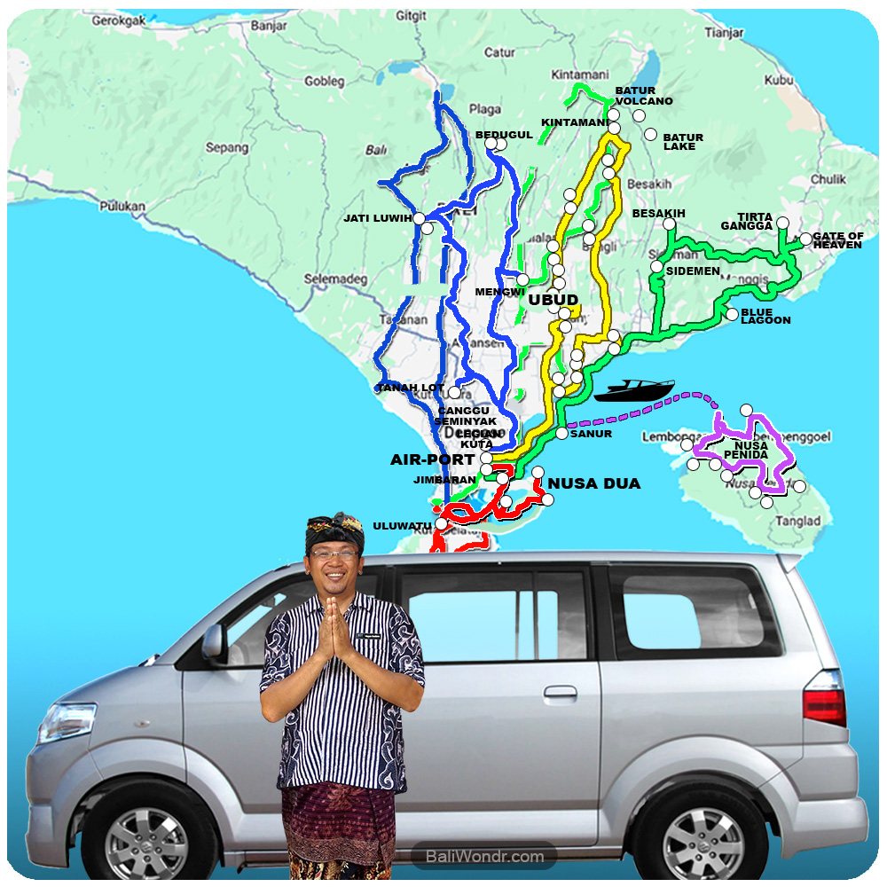 7-seater APV Van Rental with Driver