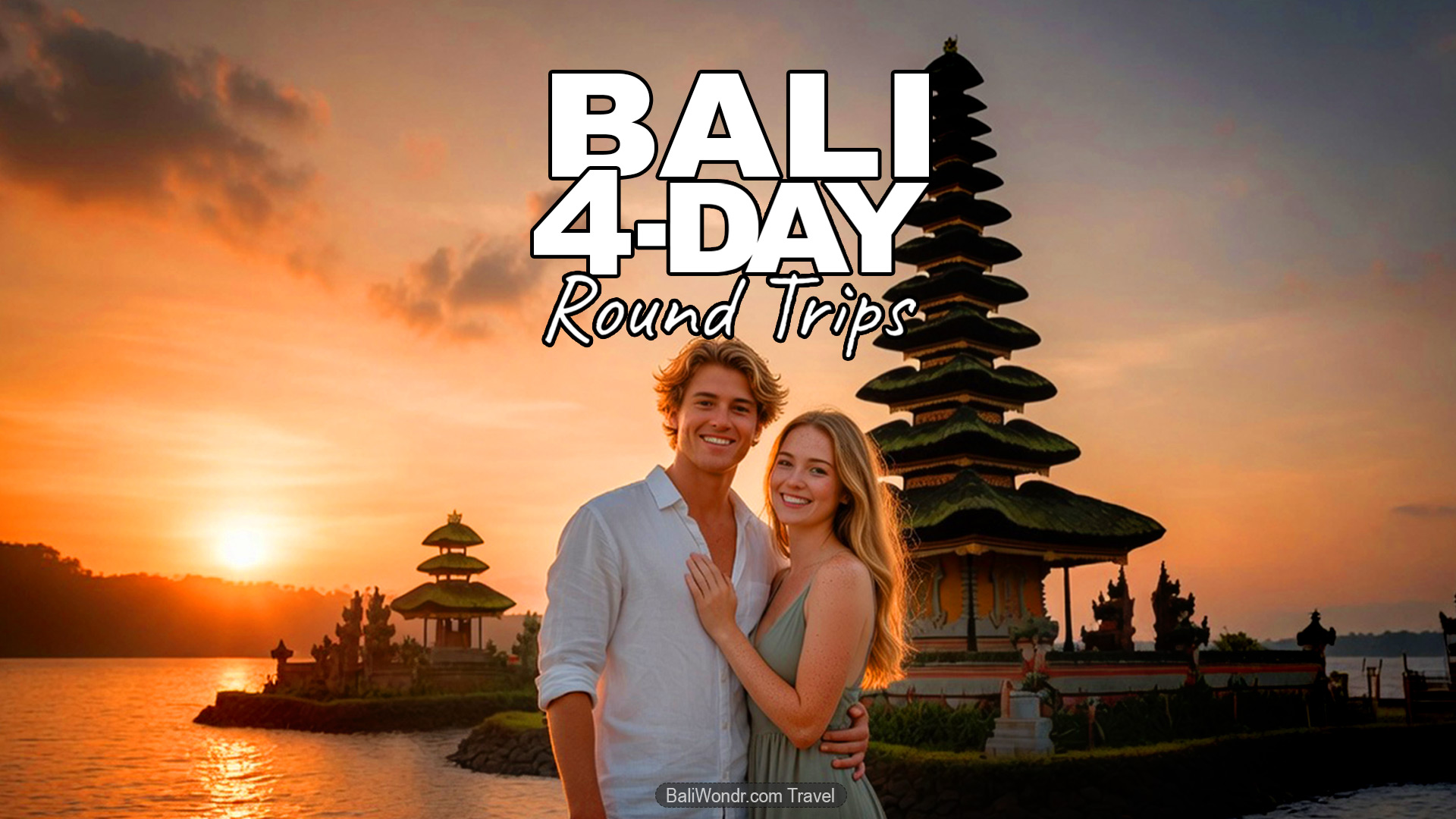 Bali 4 Days Round Trip Package With Deposit Payment 50%