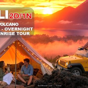 Bali Active Volcano 2Days 1Night Sunset Overnight and Sunrise Jeep Tour